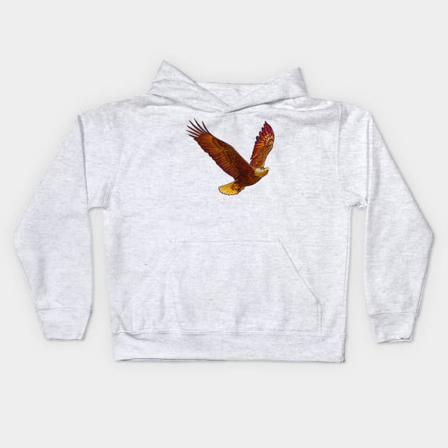 The American Eagle Kids Hoodie by AlcantaraArt